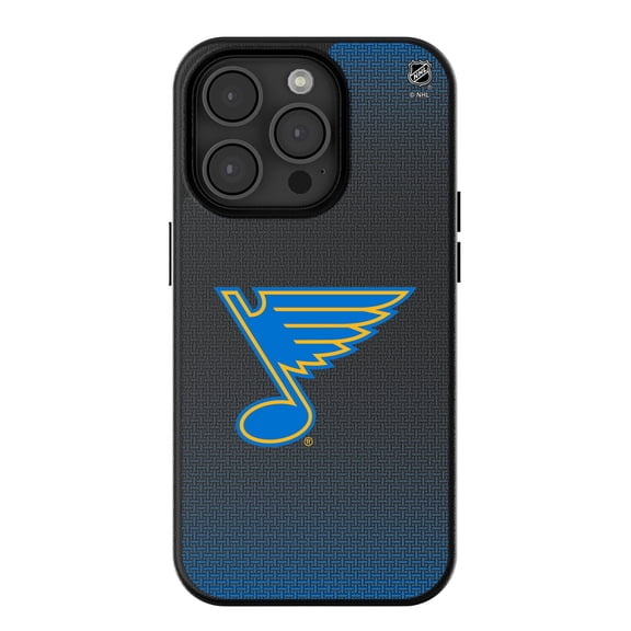 St. Louis Blues Linen Logo iPhone Magnetic Bump Case