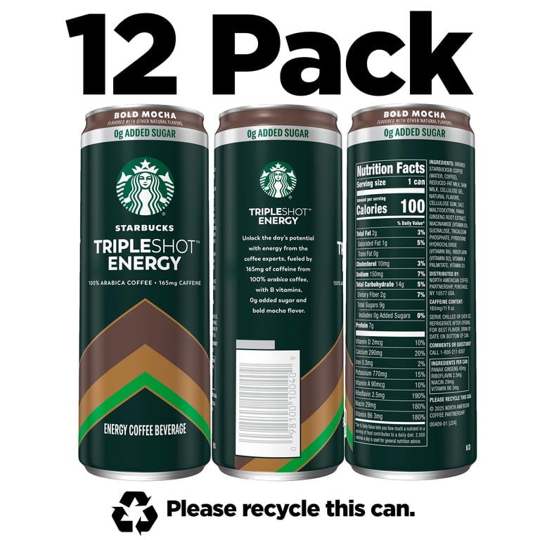 Starbucks Tripleshot Coffee Energy Drink, Mocha, 12 Pack photo 2