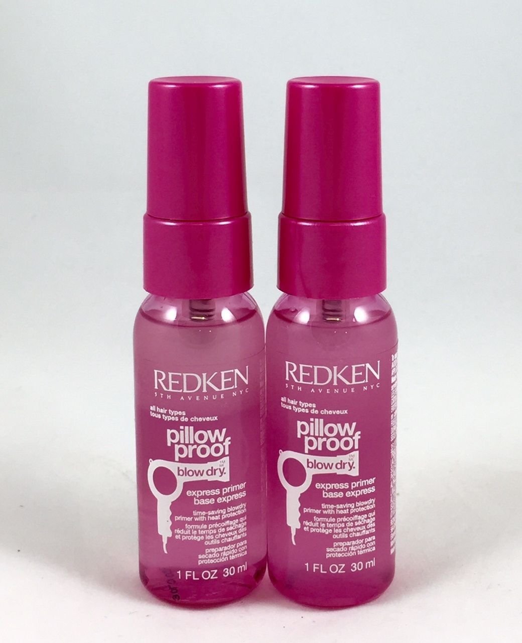Redken Pillow Proof Blow Dry Express Primer 1 Oz Set of 2