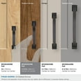 thumbnail image 5 of Amerock Candler 3-3/4 inch (96mm) Center-to-Center Oil-Rubbed Bronze Cabinet Pull - 10 Pack, 5 of 10
