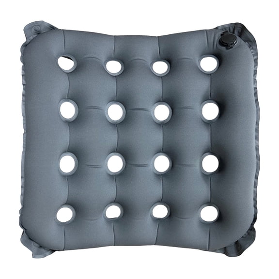 Inflatable Seat Cushion Portable Air Pad Breathable Square Support for Home Car Wheelchair and Airplane Use