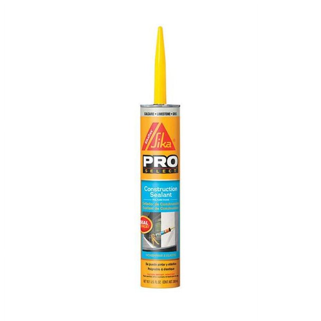 Sikaflex 1529577 10.1 oz Pro Select Construction Scellant en Polyuréthane, Calcaire - Lot de 12