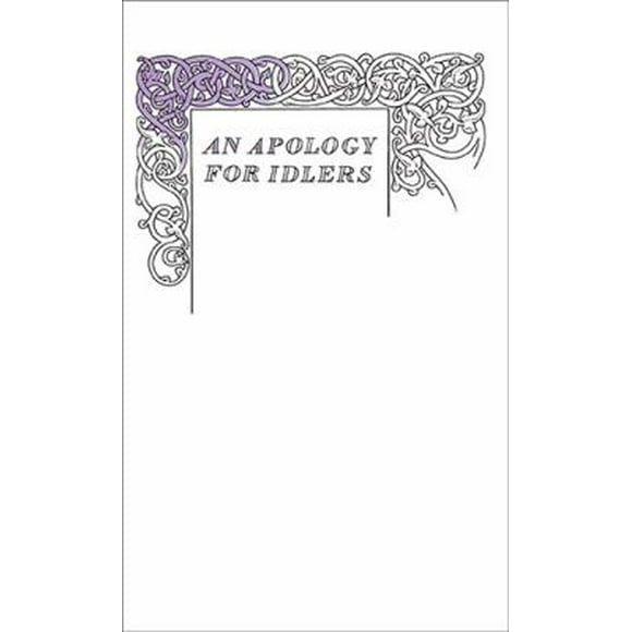 An Apology for Idlers (Paperback - Used) 0141399244 9780141399249