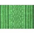 thumbnail image 1 of Ahgly Company Indoor Rectangle Abstract Emerald Green Modern Area Rugs, 5' x 8', 1 of 4