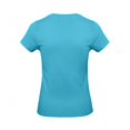 thumbnail image 2 of B&C - Camiseta básica para mujer (Azul Piscina), 2 of 2