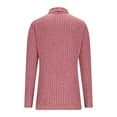 thumbnail image 5 of Dxzfnsa Tops for Women Trendy Women's Casual Long Sleeve Sweaters Loose Turtleneck Knit Solid Pullover Sweater Jumper Tops S-2XL, 5 of 9