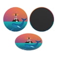 thumbnail image 2 of Xecao Lighthouse and Whale for Fridge Magnets - Fun Decorative Refrigerator Magnets, Cute and Soft for Stylish Kitchen Accents, 2 of 5