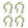 thumbnail image 1 of Enredaderas de flores artificiales decorativas para exteriores., 1 of 5