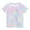 Multicolor, variant on JoyHoop Kids Tie Dye T-Shirts Top for 3-14 Years Boys Girls Child Tees Short Sleeve 3d Print Shirt