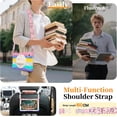 thumbnail image 4 of Funda para Samsung Galaxy Tab A11 de 8,7 pulgadas (2025) y Galaxy Tab A9 de 8,7 pulgadas (2023),funda protectora infantil a prueba de golpes con portalápices, correa de mano giratoria de 360 ​​grados, 4 of 9