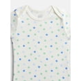 thumbnail image 4 of Wonder Nation Organic Cotton Baby Gender Boy 4PK Short Sleeve Body Suit, Sizes 0/3 Months-6/9 Months, 4 of 5