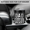 thumbnail image 6 of Dad Tumbler 20oz, Dad Fuel Stainless Steel Insulated Tumblers, Coffee Mug Cup for Best Dads from Daughter Son, Gifts for Birthday Christmas Fathers Day, 6 of 6