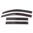 thumbnail image 3 of Ikon Motorsports Compatible with 04-16 Nissan Armada Acrylic Window Visors Vent Windshield Deflector Rain Guard 4Pc Set Outside Mount 2004 2005 2006 2007 2008 2009 2010 2011 2012 2013 2014 2015 2016, 3 of 8