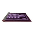 thumbnail image 2 of Ahgly Company Indoor Round Oriental Purple Industrial Area Rugs, 4' Round, 2 of 4