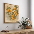 thumbnail image 2 of Framed Canvas Print Botanical Wall Art Vintage Fruit Decorative for Kitchen - 24"x24" NATURAL, 2 of 8