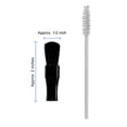 thumbnail image 2 of Mallofusa Paleta de sombras de ojos con brillo metálico en polvo de sombra de ojos de 5 colores (Galaxy Silver) 4.7oz, 2 of 4