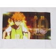 thumbnail image 7 of Men's Haikyu Anime Cartoon Shōyō Hinata Character White Graphic Tee - 5XL, 7 of 7
