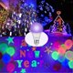 thumbnail image 3 of 2pcs UV Purple Light Bulb 385-400nm9W Aluminum Plastic Coated Transparent Cover Hotel Party Haunted House Fluorescent Atmosphere Decoration, 3 of 5