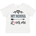 thumbnail image 3 of Inktastic My Nonna Loves Me Girls Girls Toddler T-Shirt, 3 of 5