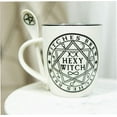 thumbnail image 7 of Magical Symbols Pentacles Witches Brew Hexy Witch Coffee Mug And Spoon Set, 7 of 7