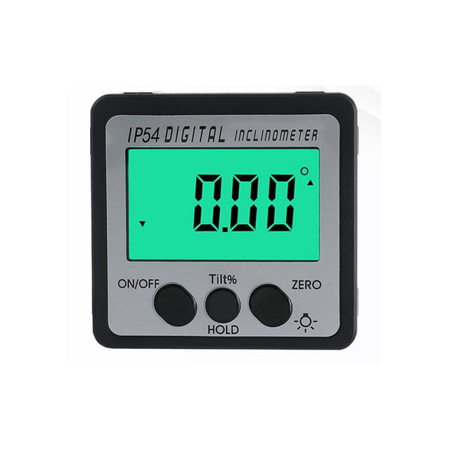 Transportador de inclinómetro Digital preciso IP54 buscadores de ángulo de nivel a prueba de agua herramienta de medición electrónica trabajo Equipos de laboratorio e instrumentos Luz verde Kenally TO010236-02