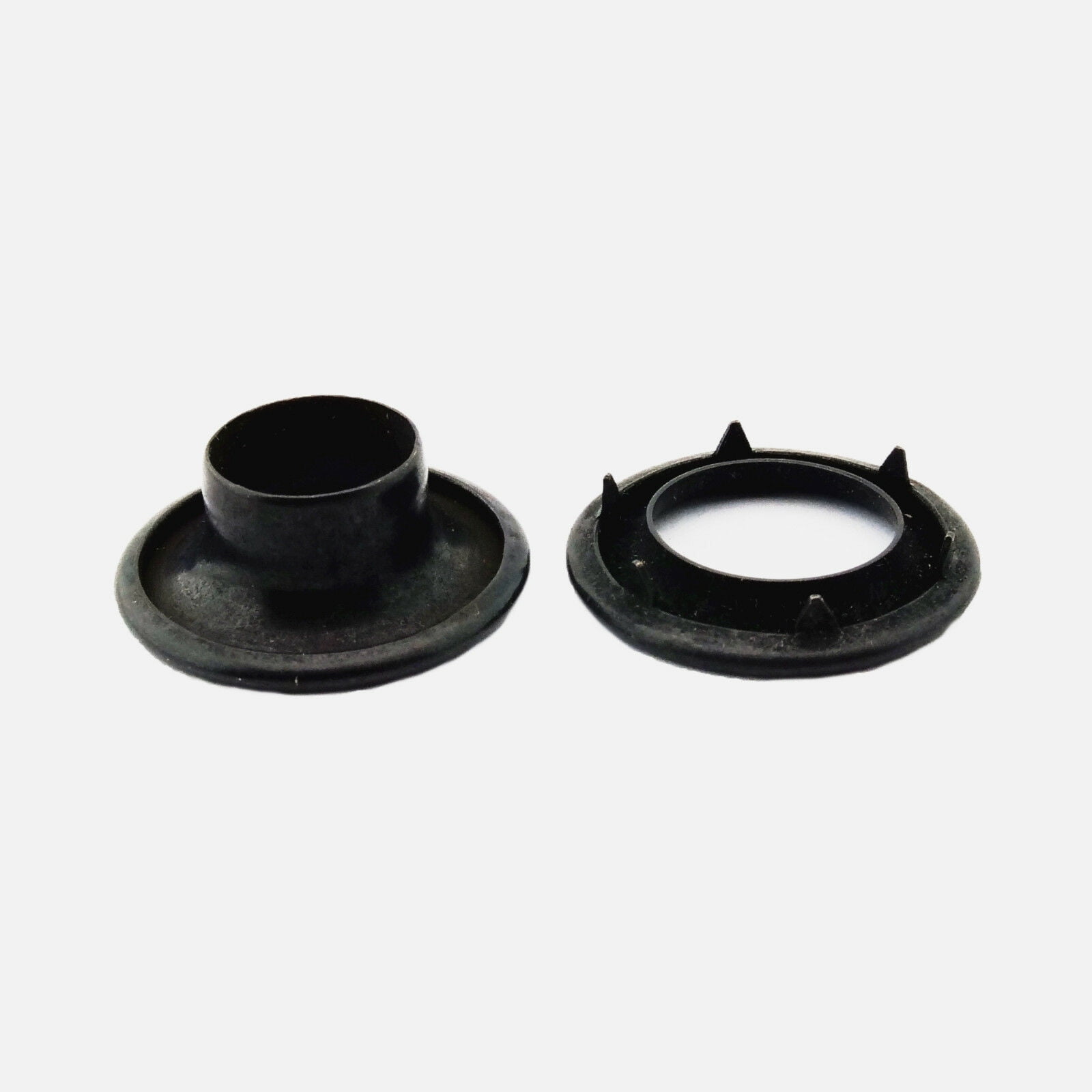 Osborne Black Grommets & Washers #B1-2 Size 2 C.S 3/8" Hole 144 Sets 