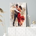 thumbnail image 3 of Arte Mural: Pareja Bailando con Traje Mexicano, Decoración para Hogar y Espacios, 3 of 7