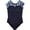 Black, variant on Girl's Dance & Gymnastics Short Sleeve Leotard, (XS-XL)