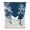 Blue, variant on Eastern Leaves Tie Up Curtains for Window, Thermal Insulated Balloon Shade Adjustable Rod Pocket Curtains Valance Panels for Kitchen Bathroom Cafe 52 x 63 Vintage Blue Brown Natural Branches Plants