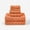 orange, variant on Nvzi Bath Towels Set of 6-Orange Cotton Soft Bath Towels Set,2 Square towel,2 Towels, 2 Bath Towels,Water absorption,quick drying,Premium Cotton Bath Towel Set for Bathroom,hotel& beauty salon