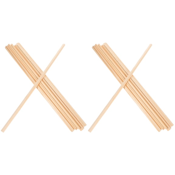 20pcs Wooden Window Decorative Trim Wooden Window Screen Molding Trim DIY Wood Strip
