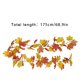 thumbnail image 4 of Guirnalda de arce artificial, puerta de entrada al hogar, simulación de pared, hojas, decoración de vid, adorno navideño, tipo 5 Inevent HA001259-05, 4 of 5