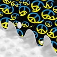 thumbnail image 5 of Car Seat Cover Baby - peace sign flag Breathable Infant Car Seat Cover for Baby Carseat, Lightweight Comfort Baby Essentials Must Haves Newborn Stuff for Girl Boy, 5 of 7
