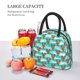 thumbnail image 5 of Disketp Lobsters Of Turquoise Waves Bolsa Térmica para Almuerzo, Lonchera con Abertura Amplia y Gran Capacidad, Organizador Reutilizable para Mujeres, Hombres y Adultos, 5 of 6