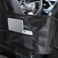 thumbnail image 3 of Car Net Pocket Handbag Organizer Purse Holder Between Seat Car Bag Storage Pouch, 3 of 9
