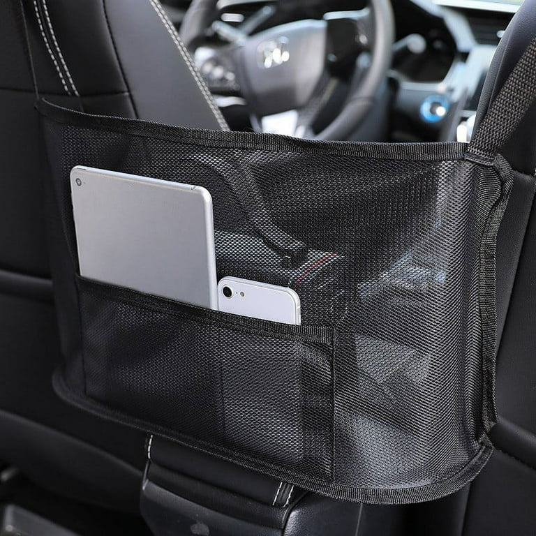 Large Capacity Car Net Pocket Handbag Holder For Seat Storage Pet