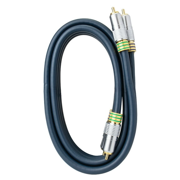 Skywalker 3ft HQ Ultra Triple RCA M-M Component Video Cable (Blue)
