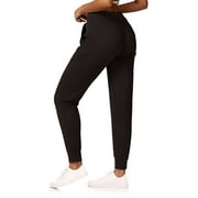 Sweet Hearts 3-Pack Womens Joggers with Pockets- Plus Size Elastic Waist Soft Sweatpants for Women Yoga Pants Made in USA