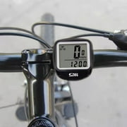 Bicycle Speedometer and Odometer Wireless Waterproof Cycle Bike Computer with LCD Display & Multi-Functions
