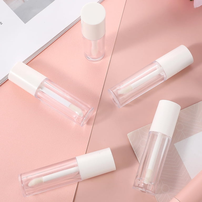 20pcs Empty Lip Gloss Containers Clear Lip Gloss Lip Gloss Applicator Empty Lip Gloss Tubes Makeup Lipstick Sample Bottle