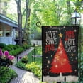 thumbnail image 4 of PHYHOO Funny Christmas Garden Flag Joy Love Peace Believe Christmas Garden Flag Retro Funny Garden Flags Porch Yard Flags Double Sided Outdoor Decor White, 4 of 6