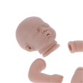 thumbnail image 4 of Simulated Reborn Doll Kit DIY Unpainted Vinyl Baby Doll Parts Mold Accessories Kid Toy, 4 of 4