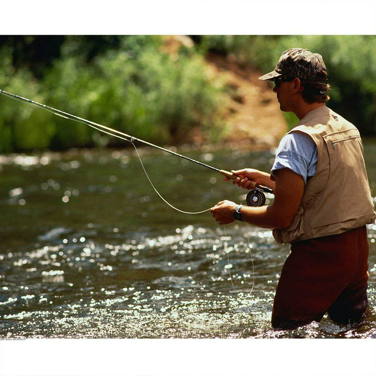 LotFancy Fly Fishing Tapered Leader with Loop, 5 Fly Line Leaders 9ft 2x  for Bass Trout Salmon