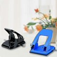 thumbnail image 2 of 2 Hole Punch, Heavy Duty Metal Paper Punch, 25 Sheet Capacity, Black, 2 of 4