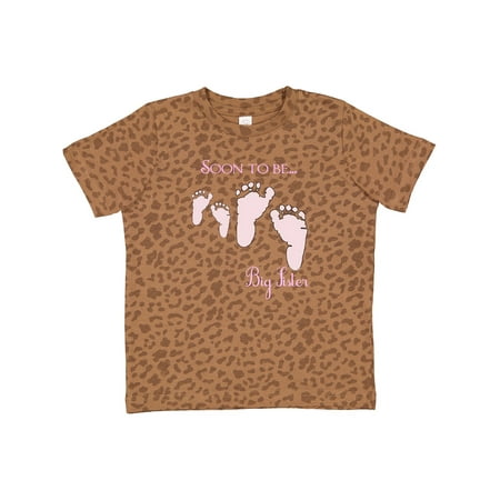 

Inktastic Soon to Be Big Sister Gift Toddler Toddler Girl T-Shirt