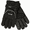 Black, variant on Men's Insulated Windproof Water Resistant Adjustable Cuff Sport Gloves, Blue, One Size Fits Most