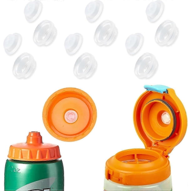 10-Pack Replacement Valves for Gatorade Bottles, Silicone Valve for GX 30oz & Squeeze 32oz Bottles, Leak-Proof BPA-Free