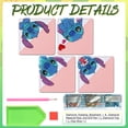thumbnail image 3 of Kit Marcapáginas Diamond Art 5D DIY Flores 4 Piezas Mary Cat para Amantes Los Libros, 3 of 9