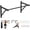 52 inch, variant on Wall Mounted Pull Up Bar  Chin Strength Pull-up Bars For Home Gym
