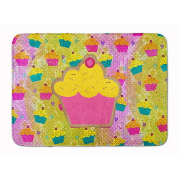 Cupcake Machine Washable Memory Foam Mat